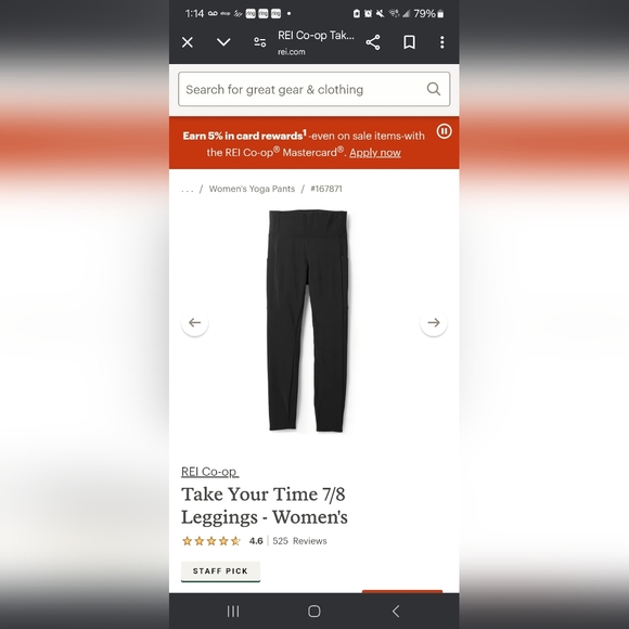 Take Your Time 7/8 Leggins - Three Pairs - Picture 8 of 8